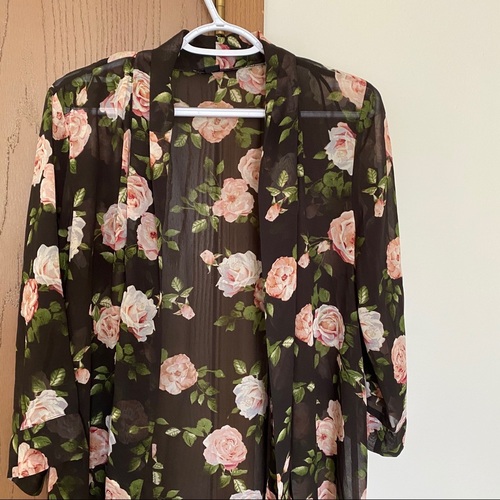 Festival Floral Kimono